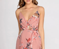 Destiny Floral High Low Dress