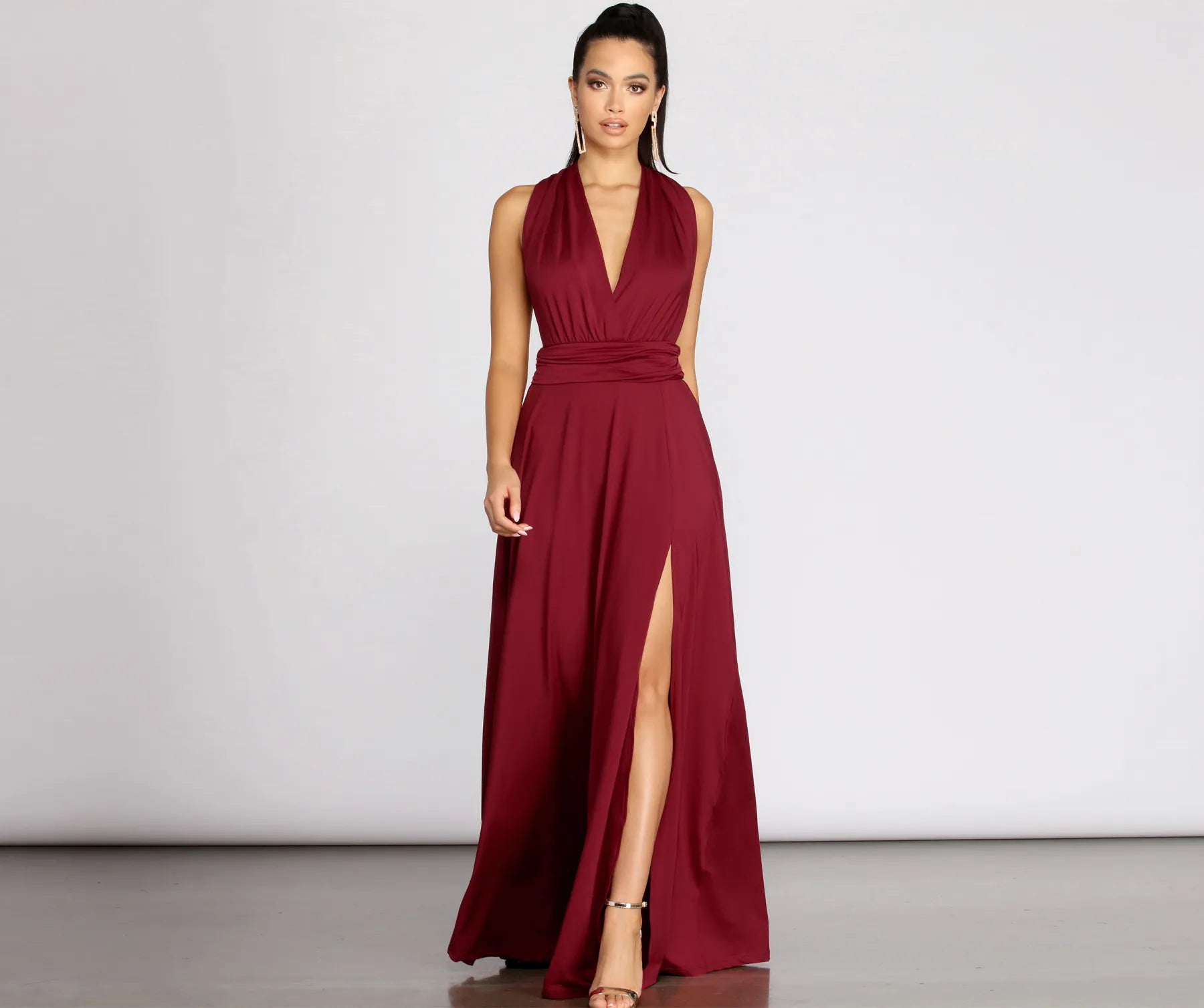 Harley Convertible Ties A-Line Dress