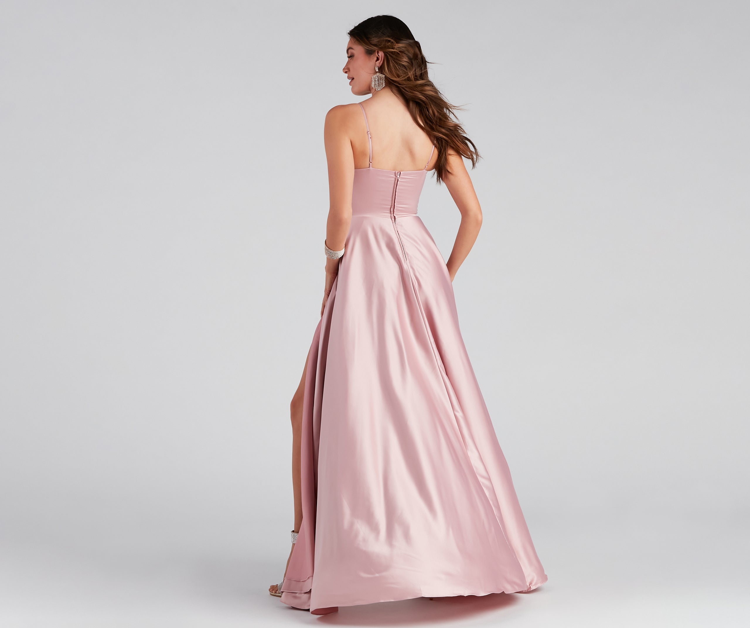 Juliet Formal High Slit Dress