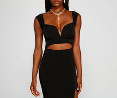 Trixie Formal Cutout A-Line Dress