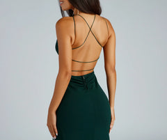 Presley Formal Halter A-Line Dress