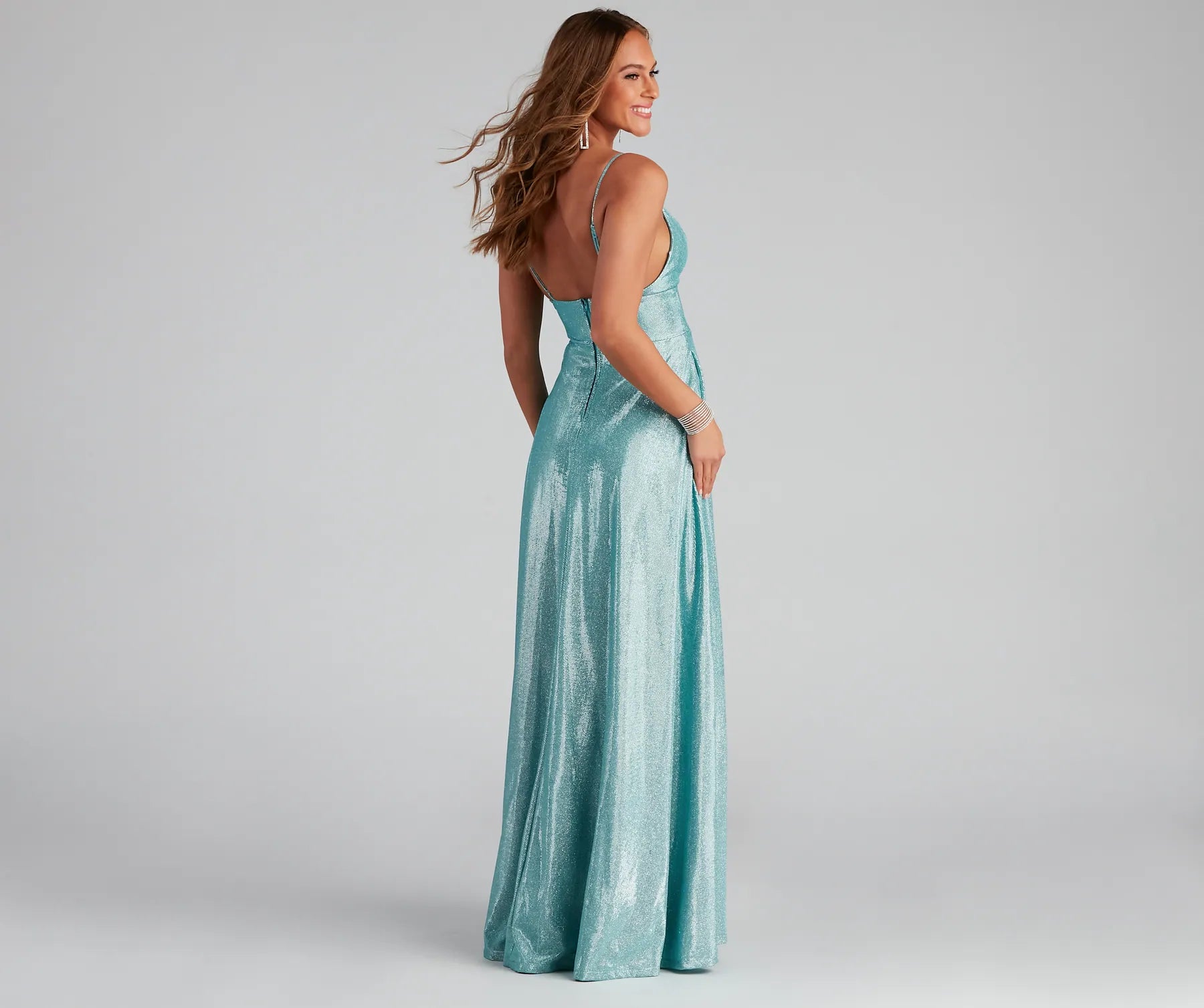 Freya Glitter A-Line Dress