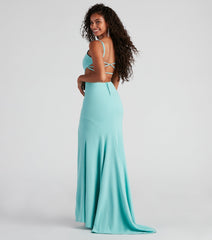 Maves Formal High Slit Mermaid Dress