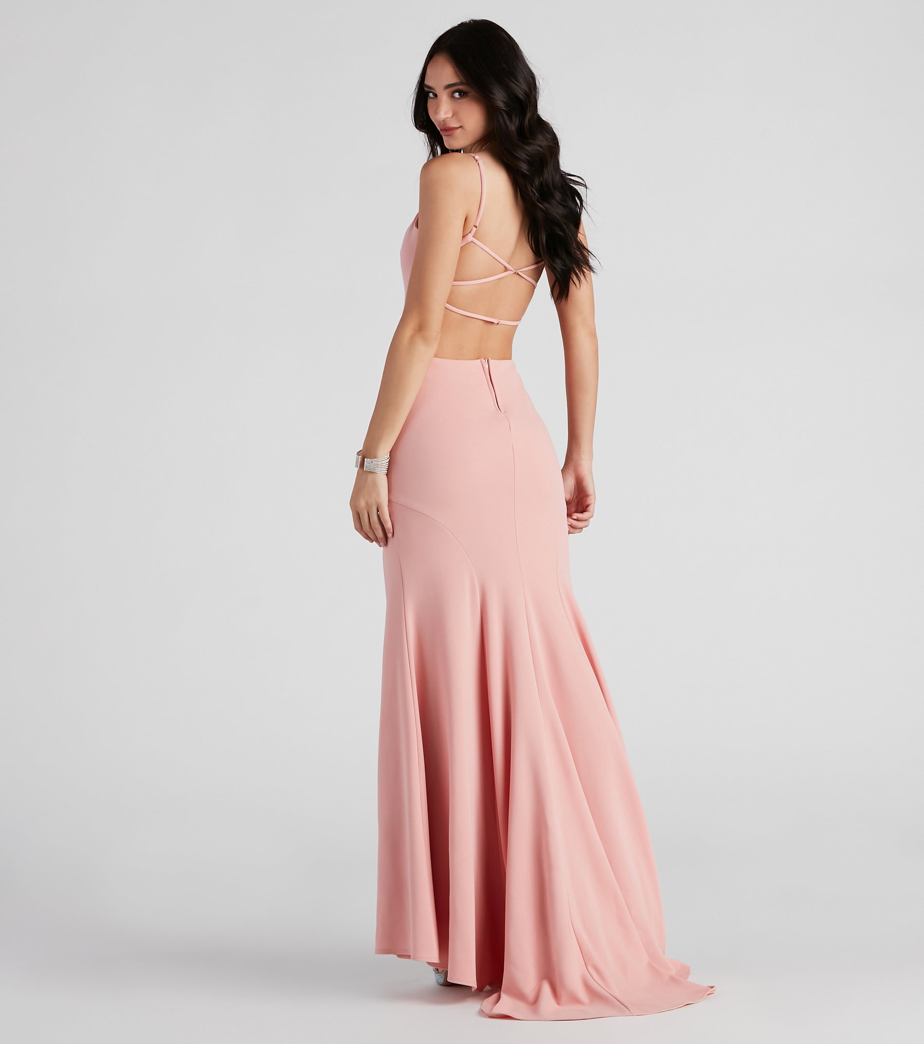 Maves Formal High Slit Mermaid Dress