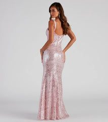 Wylla Formal Sequin Mermaid Dress