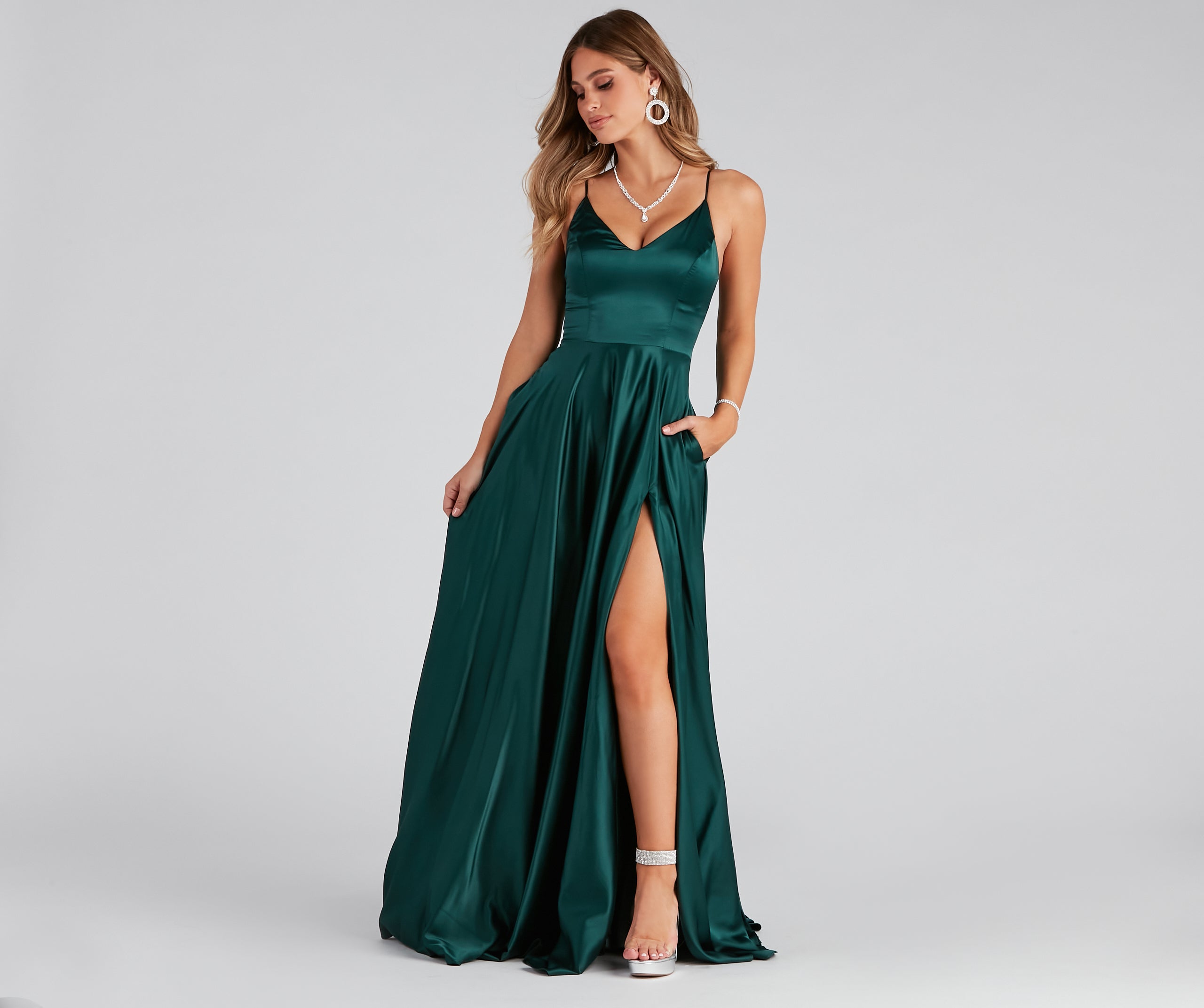 Juliet Formal High Slit Dress