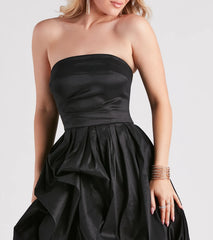 Faith Formal Taffeta High-Low Dress
