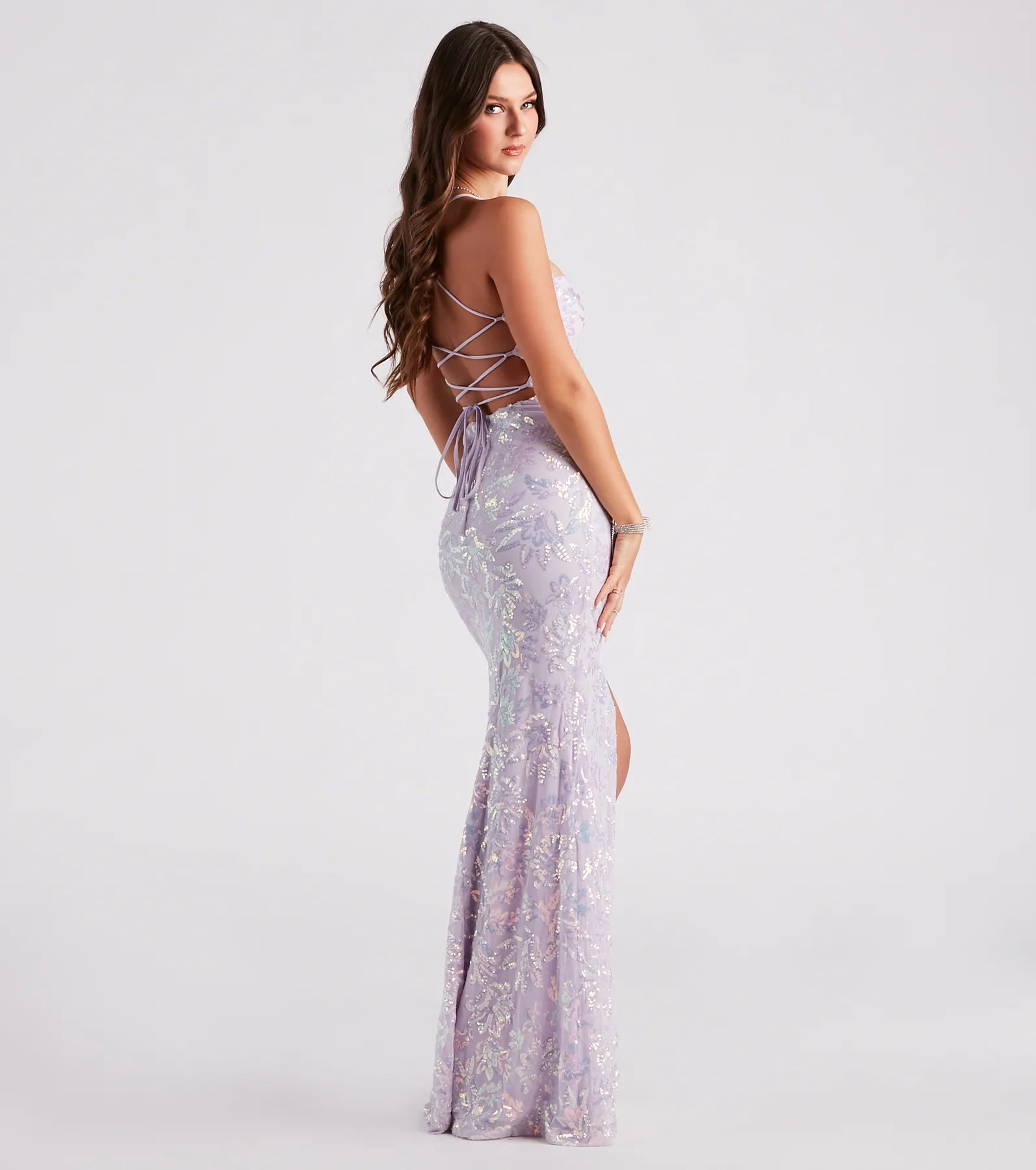 Raquel Formal Sequin Mermaid Dress