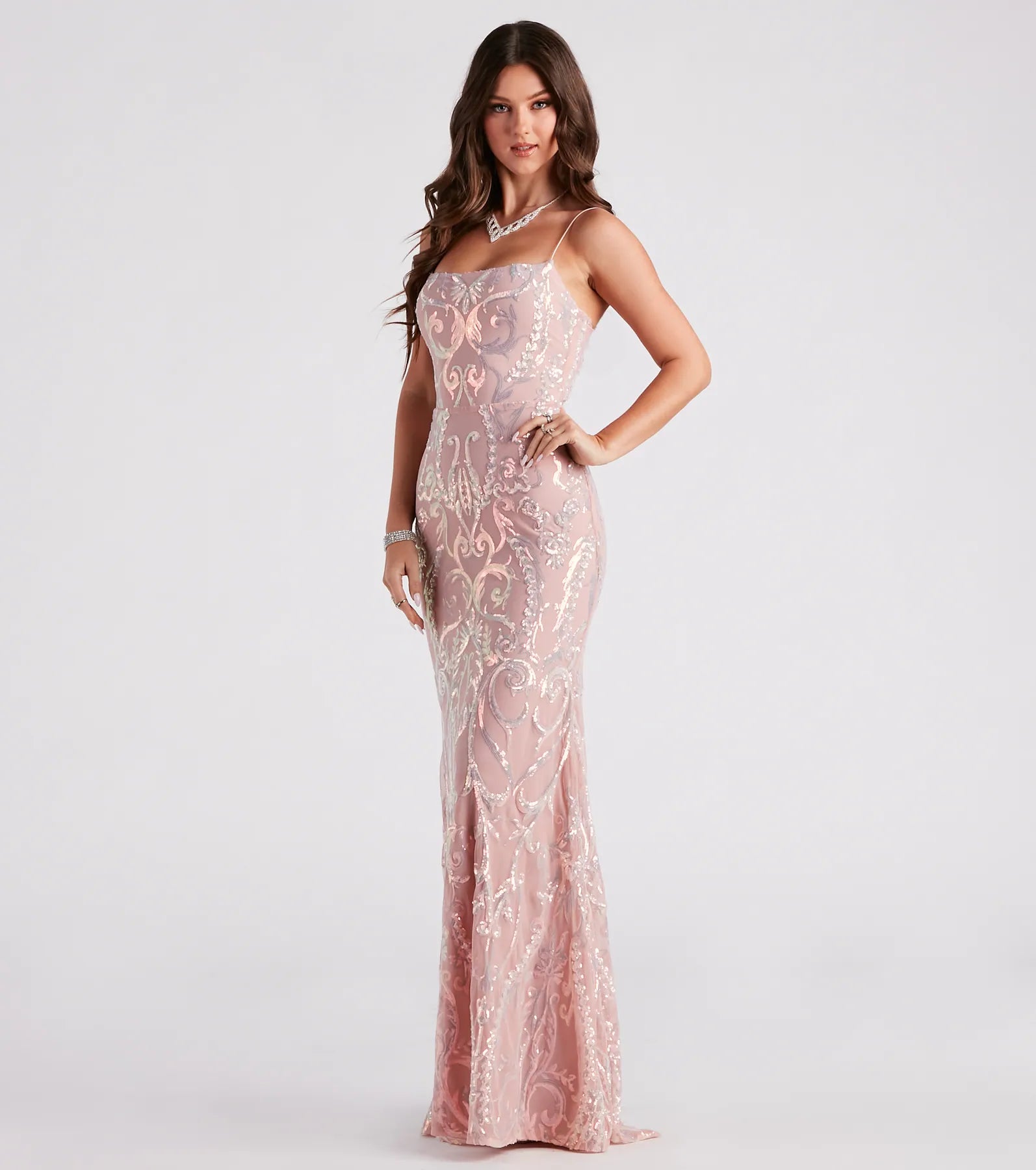 Keanna Formal Sequin Mermaid Long Dress