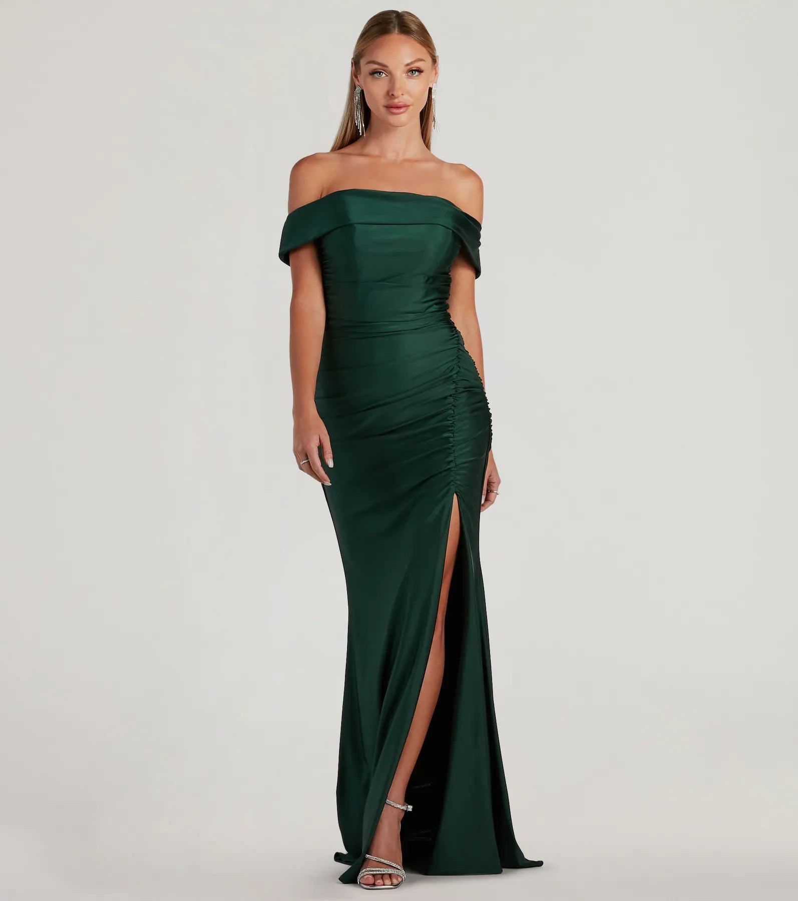 Alicia Off-The-Shoulder Mermaid Formal Dress