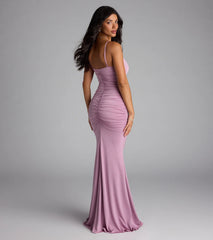 Justine V-Neck Mermaid Formal Dress