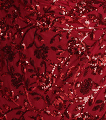 Jolie Sequin Slit Formal Dress