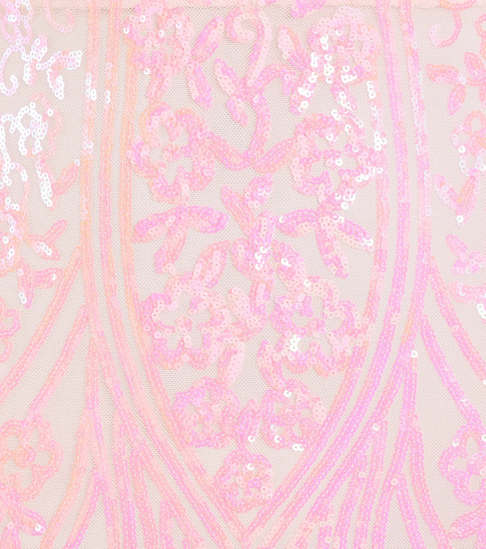 Rosie Lace-Up Slit Mermaid Sequin Formal Dress