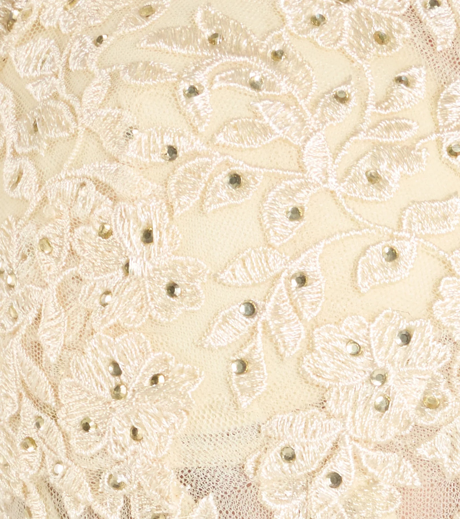 Bristol Floral Applique Ruffled Tulle Ball Gown