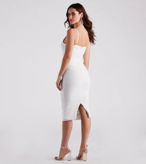 So Irresistible Mesh Midi Dress
