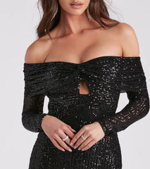 Let It Shine Sequin Mini Dress