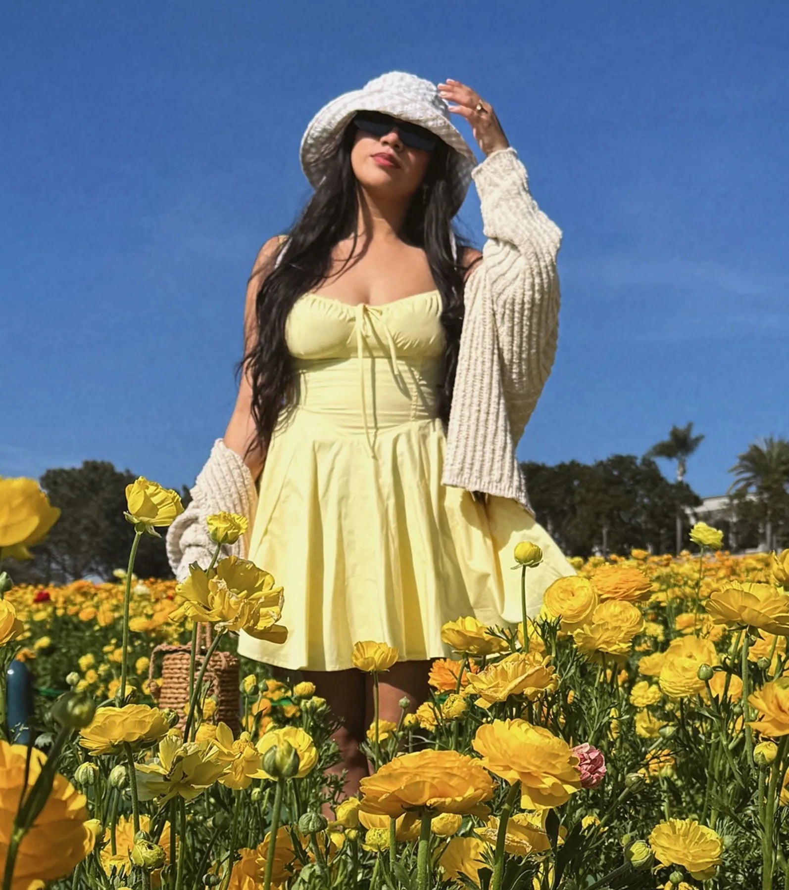 Ray Of Beauty Lace-Up Corset Skater Dress