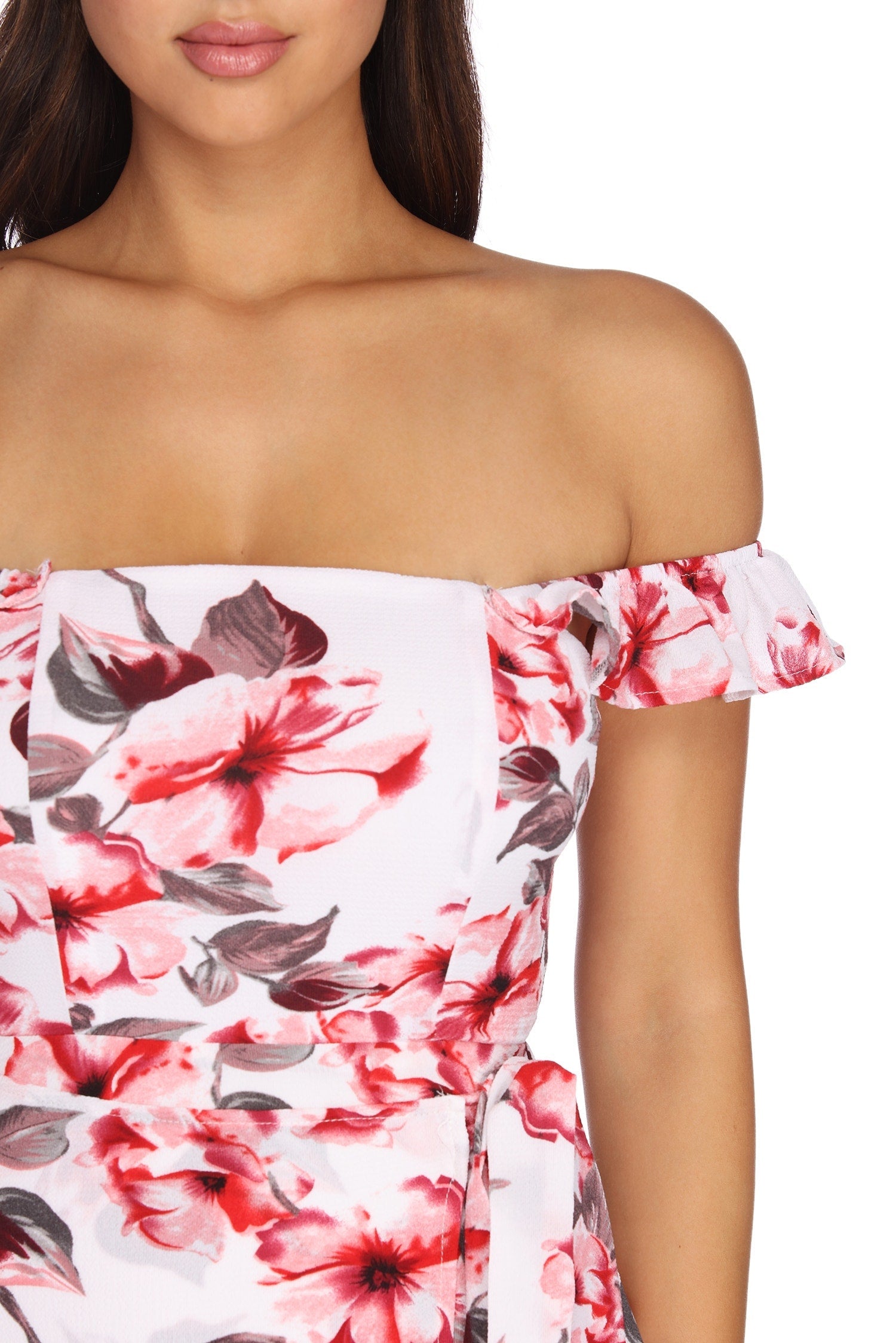 Spring With Florals Maxi Dress