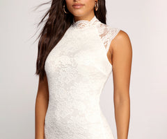 Pretty In Lace Mini Dress