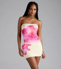 Gorgeous Vibe Floral Bodycon Mini Dress