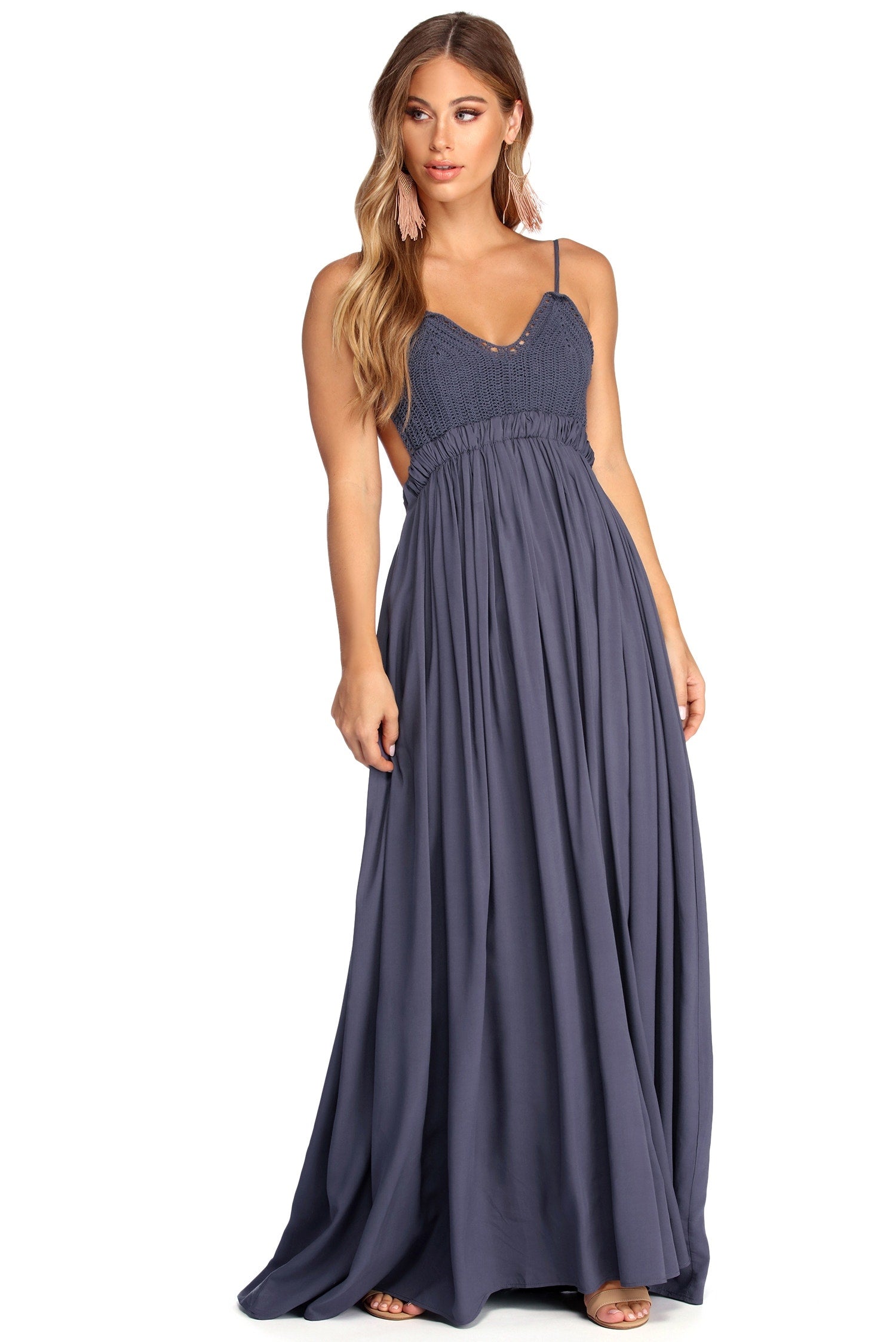 Crochet Cutie Maxi Dress