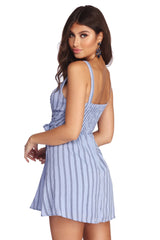 Walk The Line Skater Dress