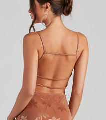 Style Goals Floral Mesh Midi Dress