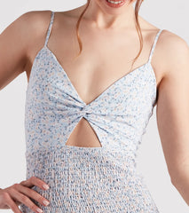 Effortless Weekend Vibes Floral Mini Dress