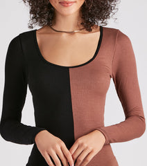 Seasonal Surprise Color Block Dress