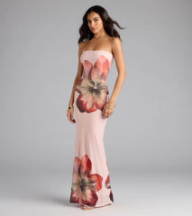Bold Beauty Floral Maxi Dress