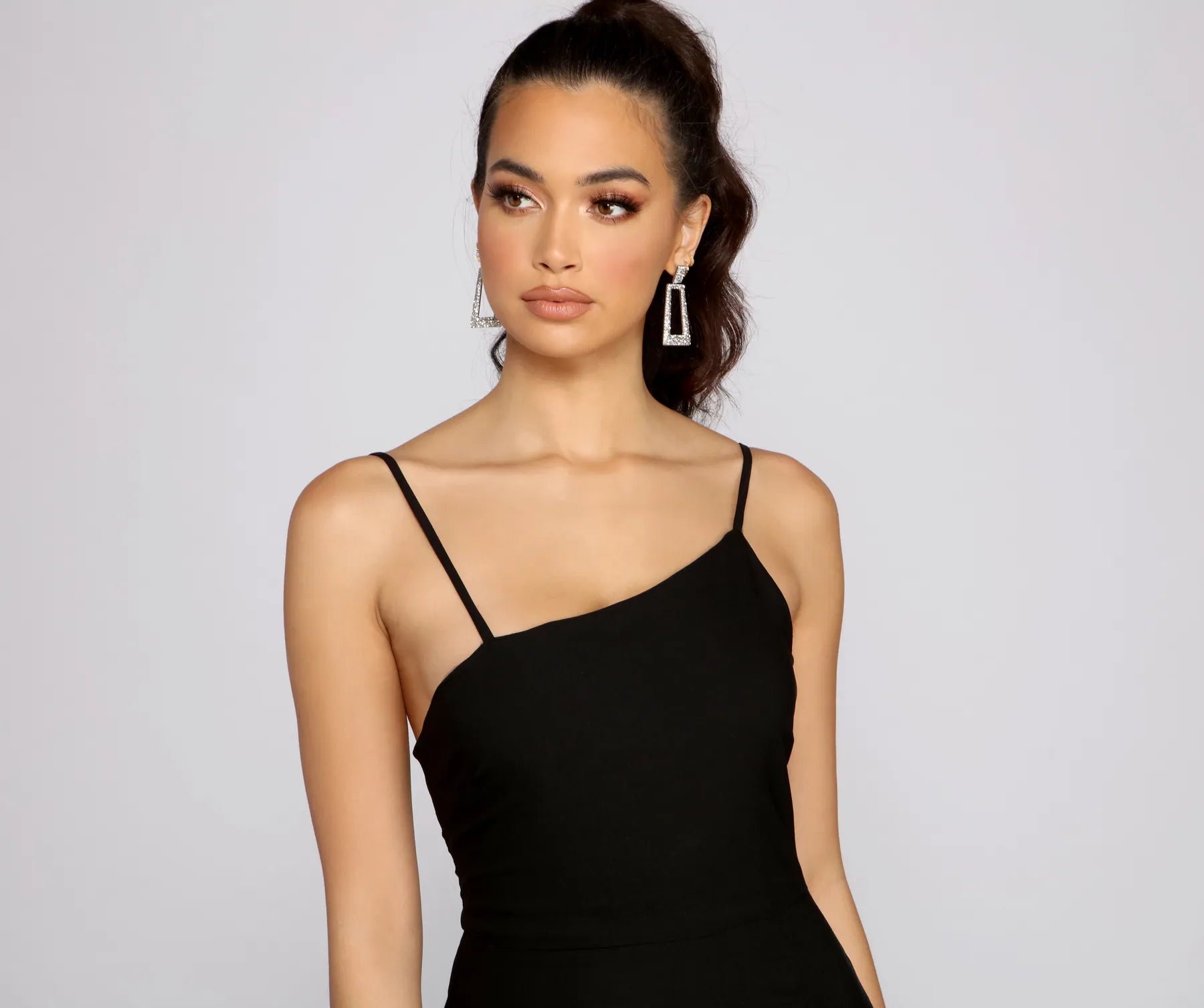 Bold Bombshell Sleeveless Mini Dress