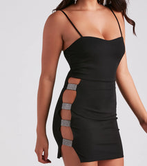 Living For The Night Crepe Dress