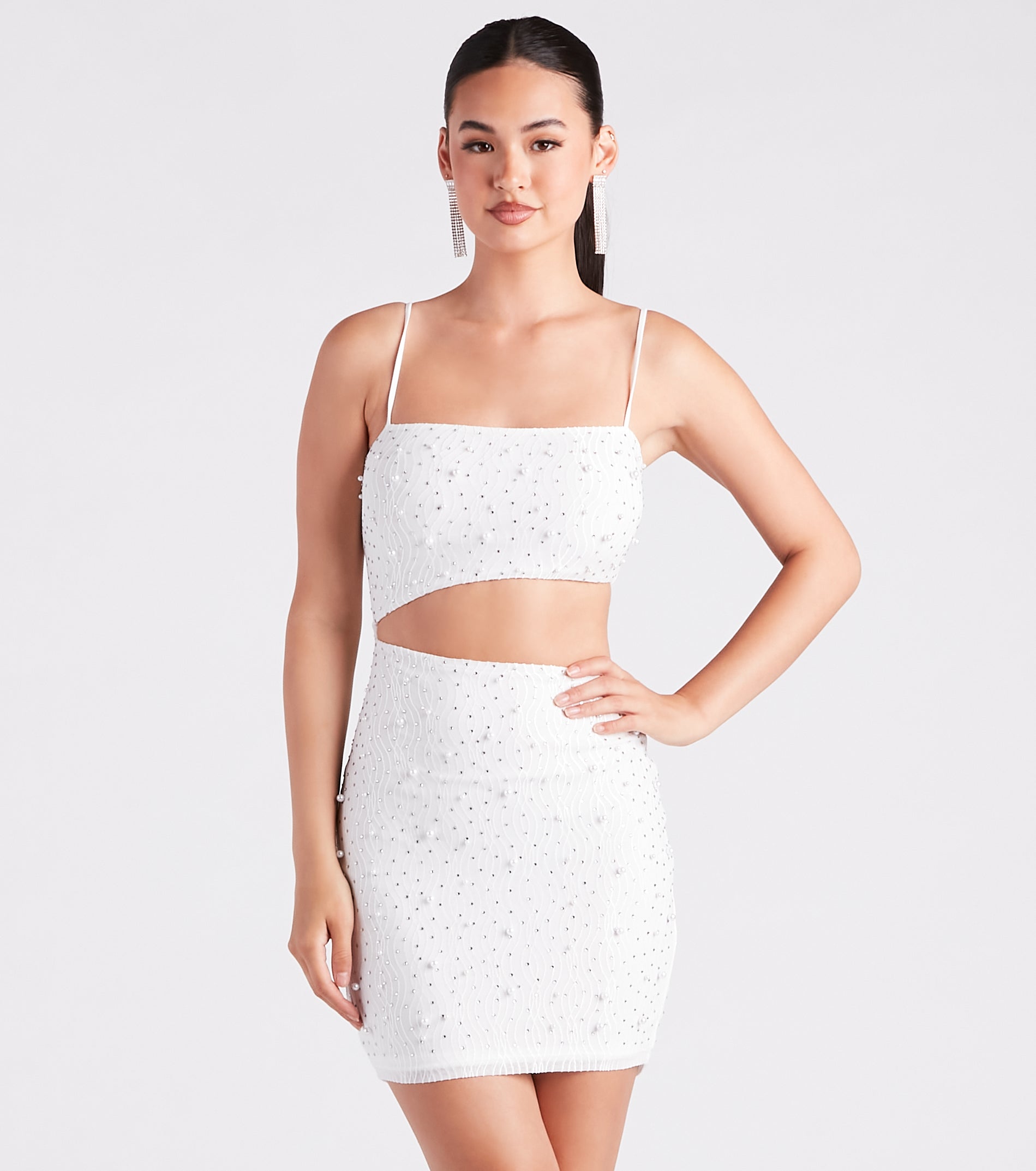 Irresistible Invite Cutout Party Dress