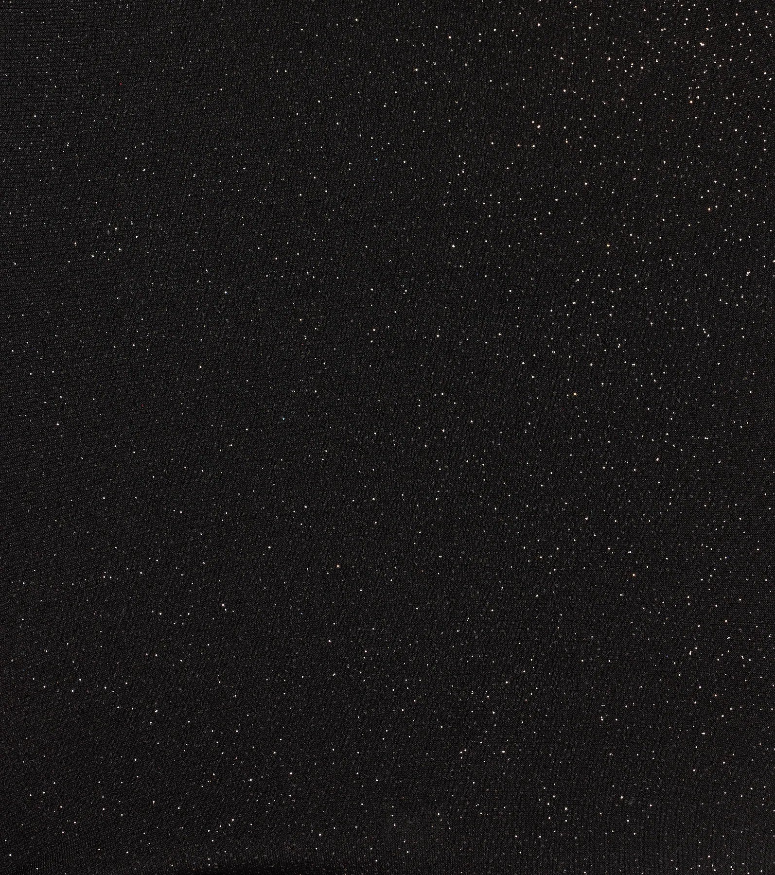 Chic Glam Glitter Knit Halter Mini Dress