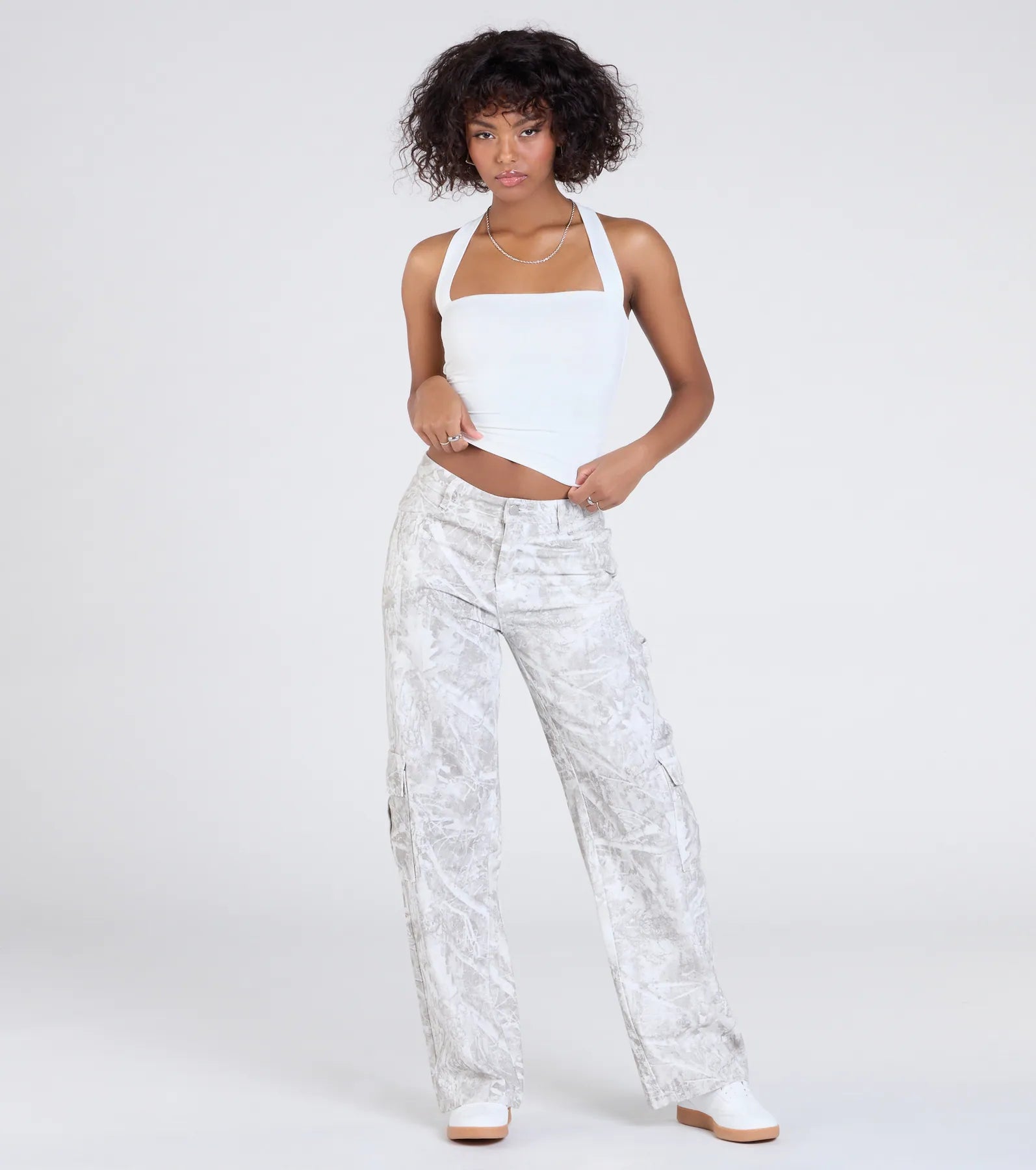 Essential Energy Halter Crop Top