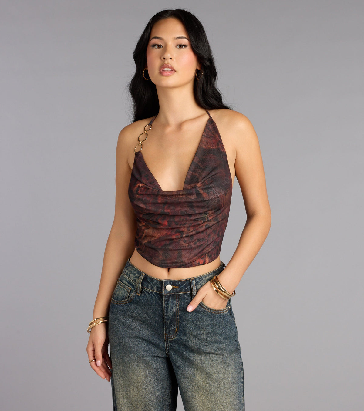 Hot Streak Leopard Crop Top