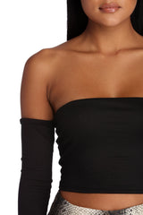 Off To Party Crop Top