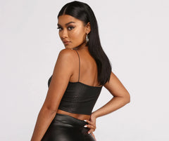 Hypnotize Me Crop Top