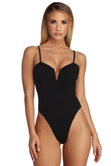 Gettin' Knit Sleeveless Bodysuit