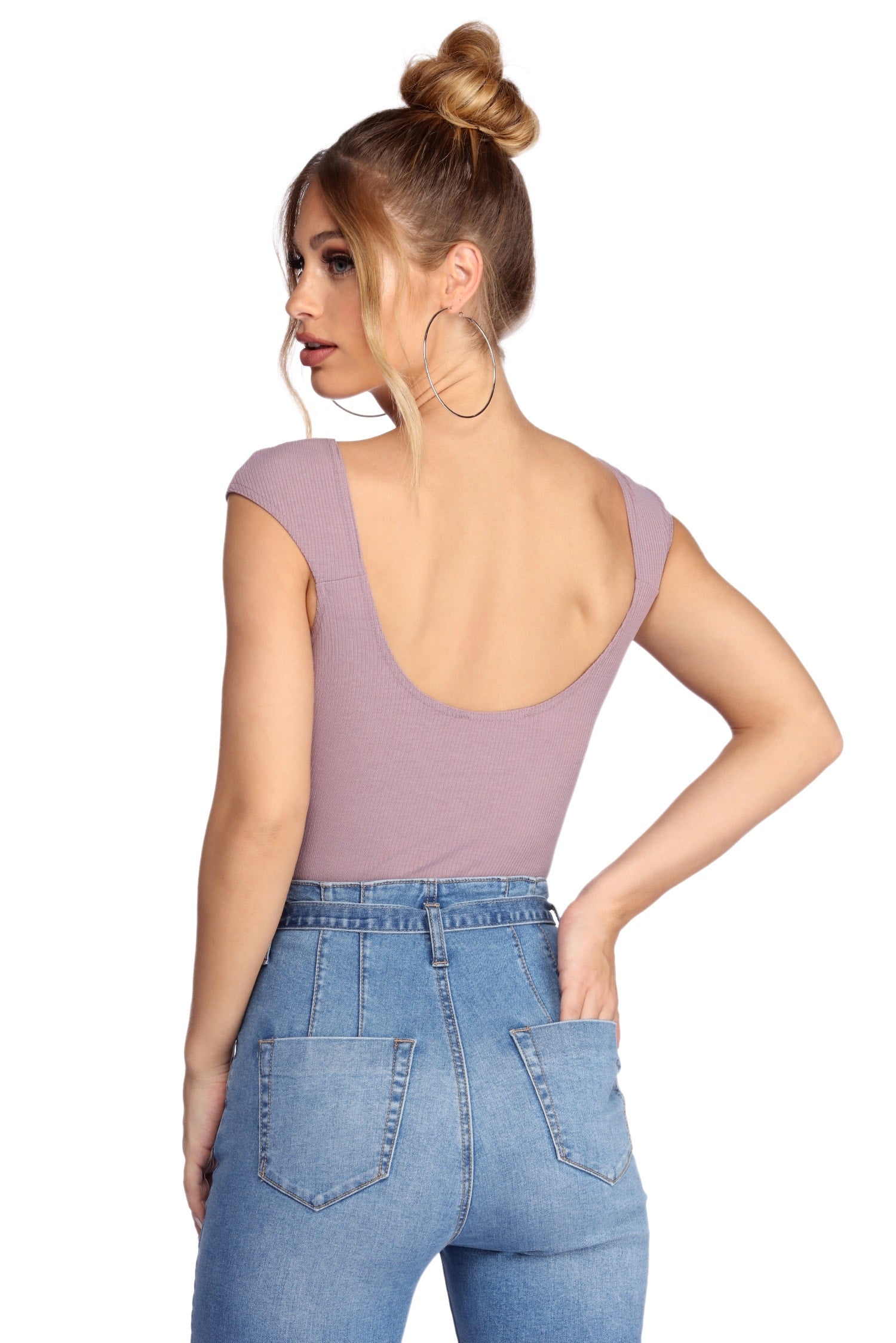 Ruched Cutie Knit Bodysuit