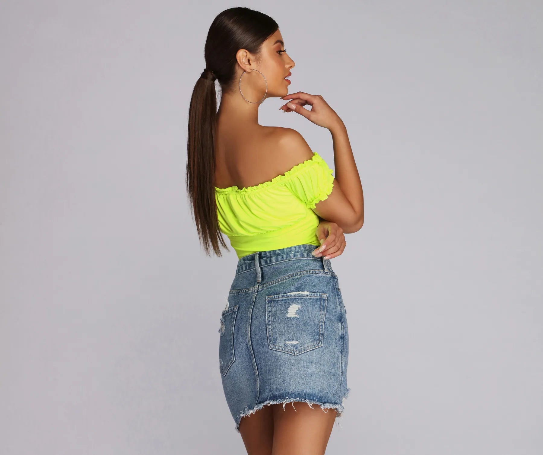 Tie-Front Runner Bodysuit