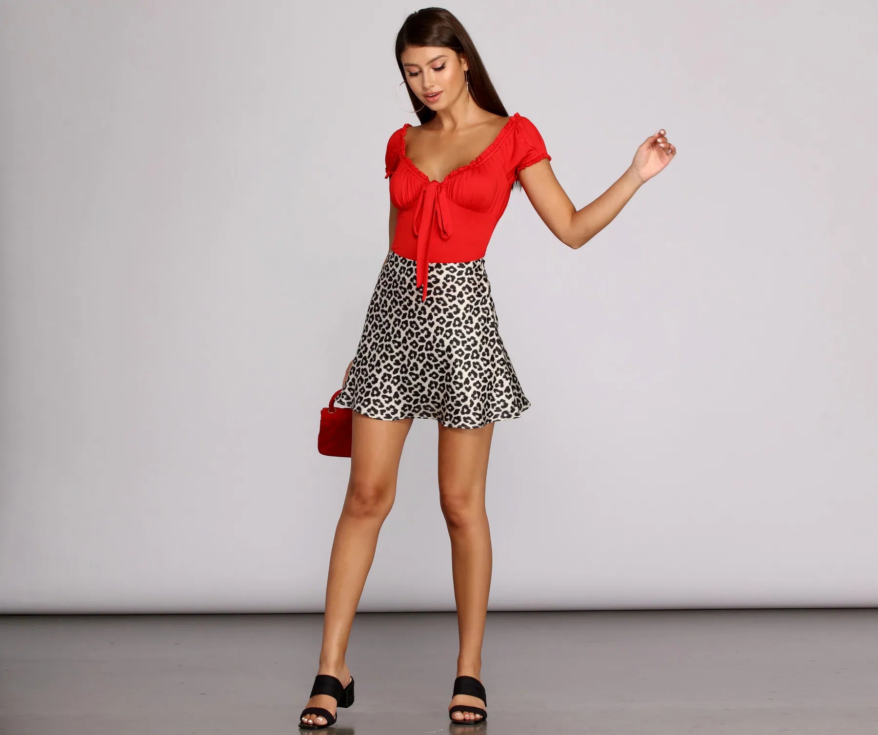 Tie-Front Runner Bodysuit