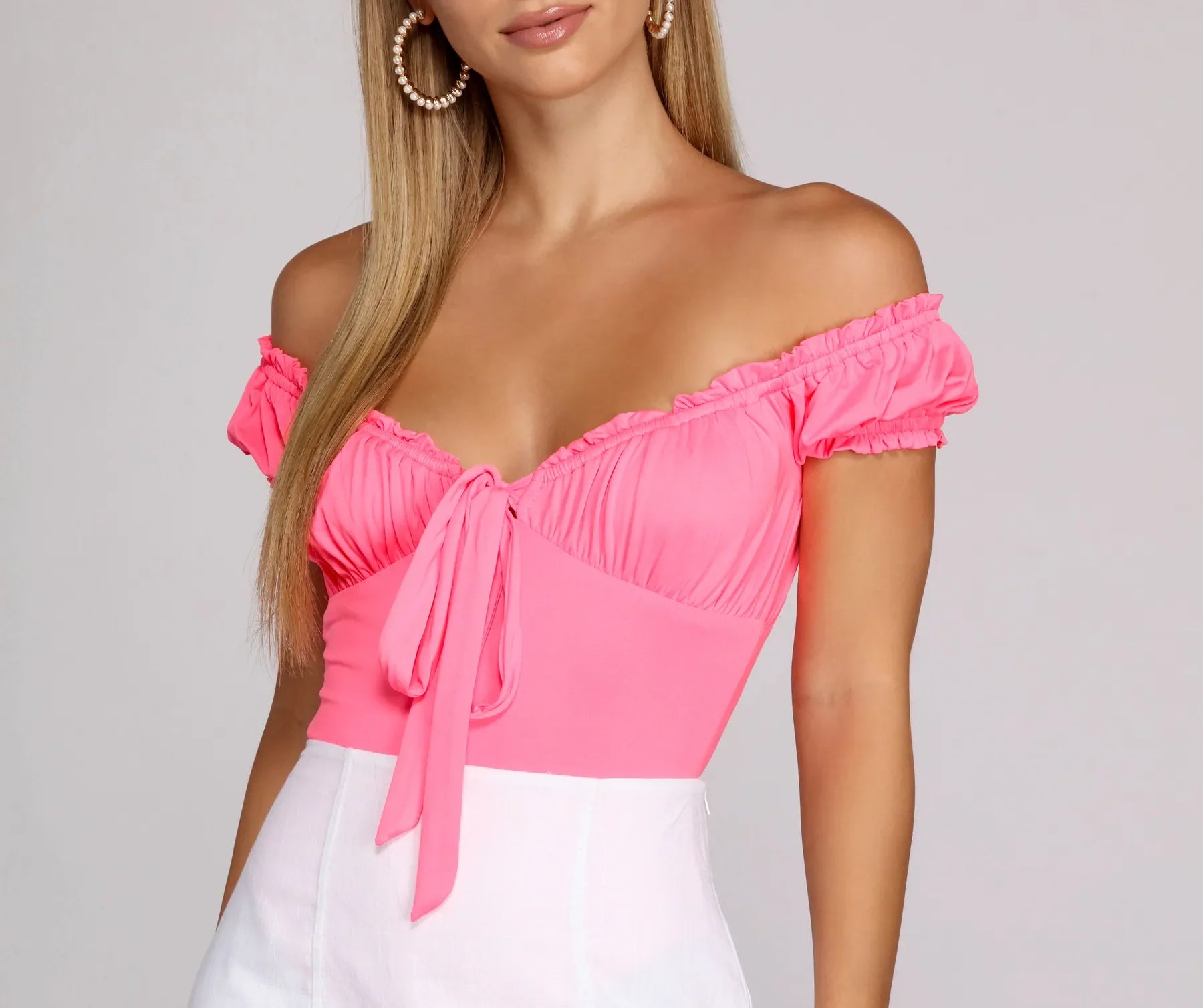 Tie-Front Runner Bodysuit