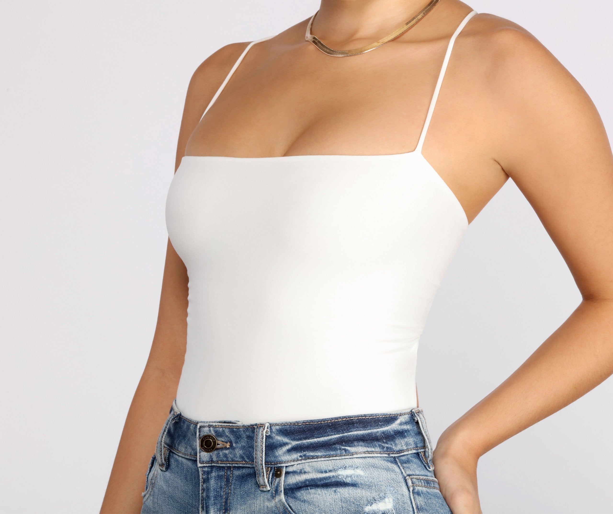 Looking Good Lace Up Bodysuit