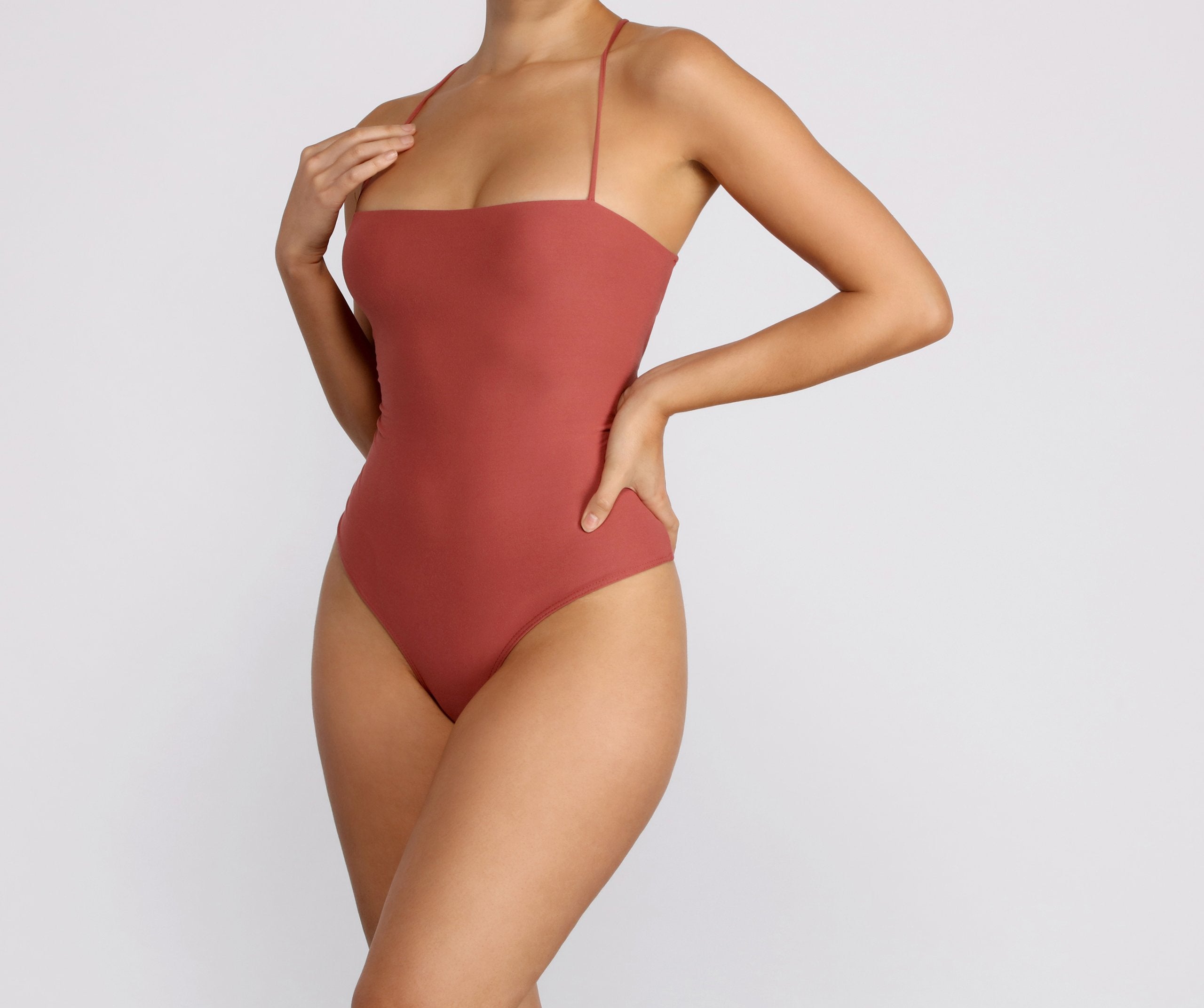 Looking Good Lace Up Bodysuit