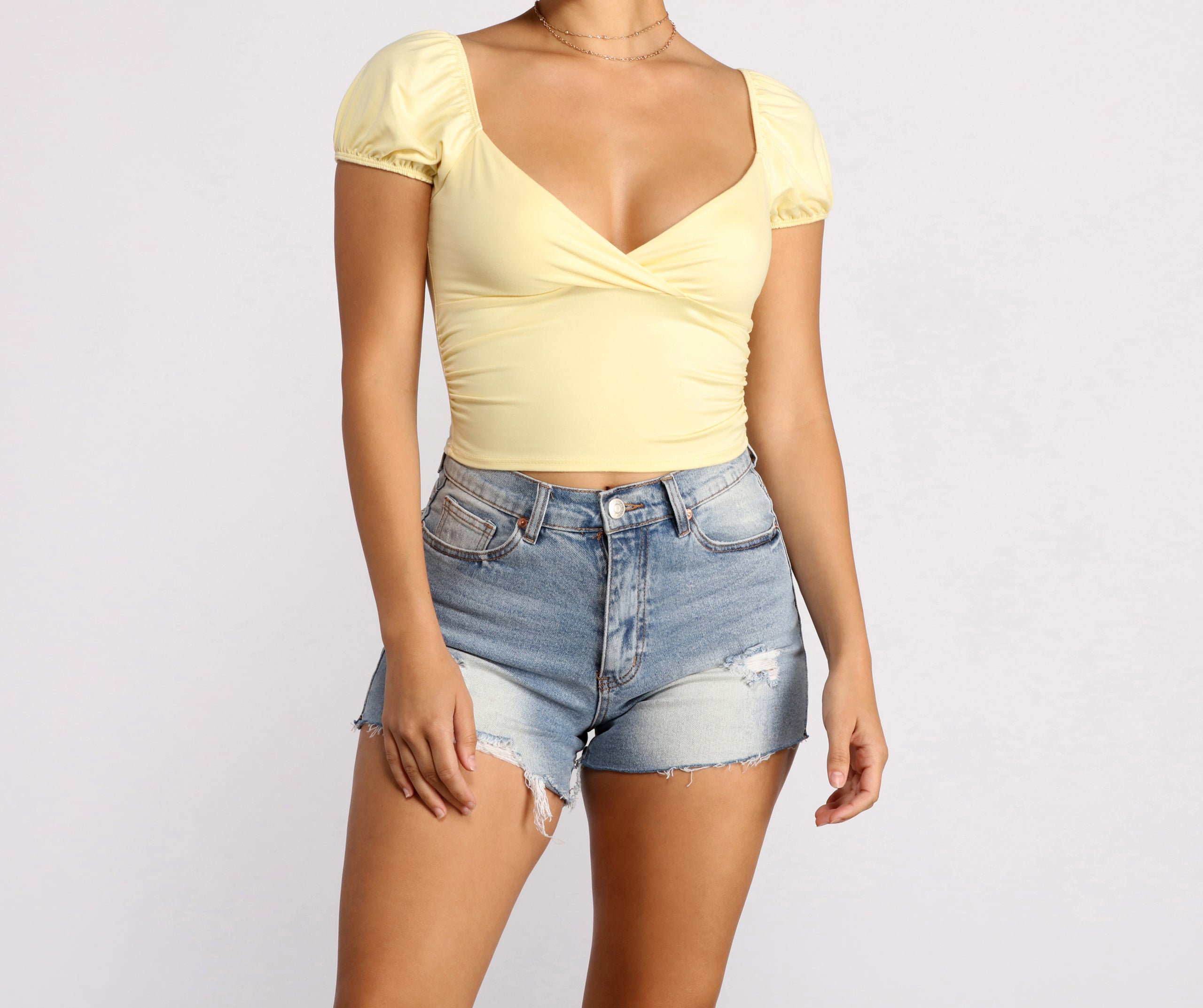 Sweet and Sassy Puff Sleeve Top