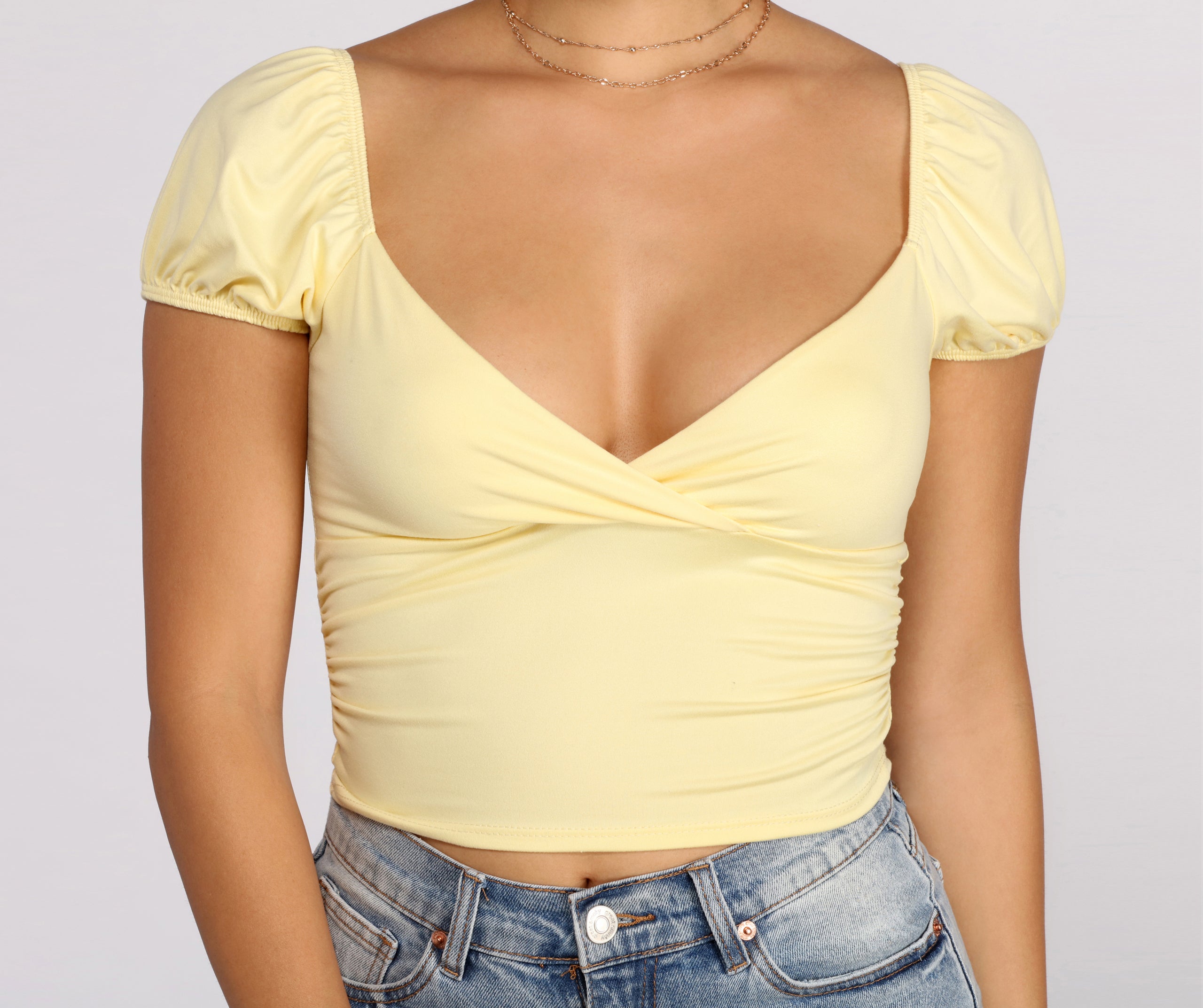Sweet and Sassy Puff Sleeve Top