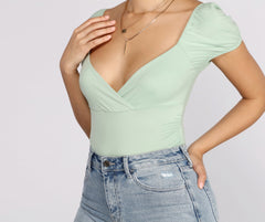 Sweet and Sassy Puff Sleeve Top