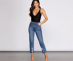 Sultry Lace Back Bodysuit