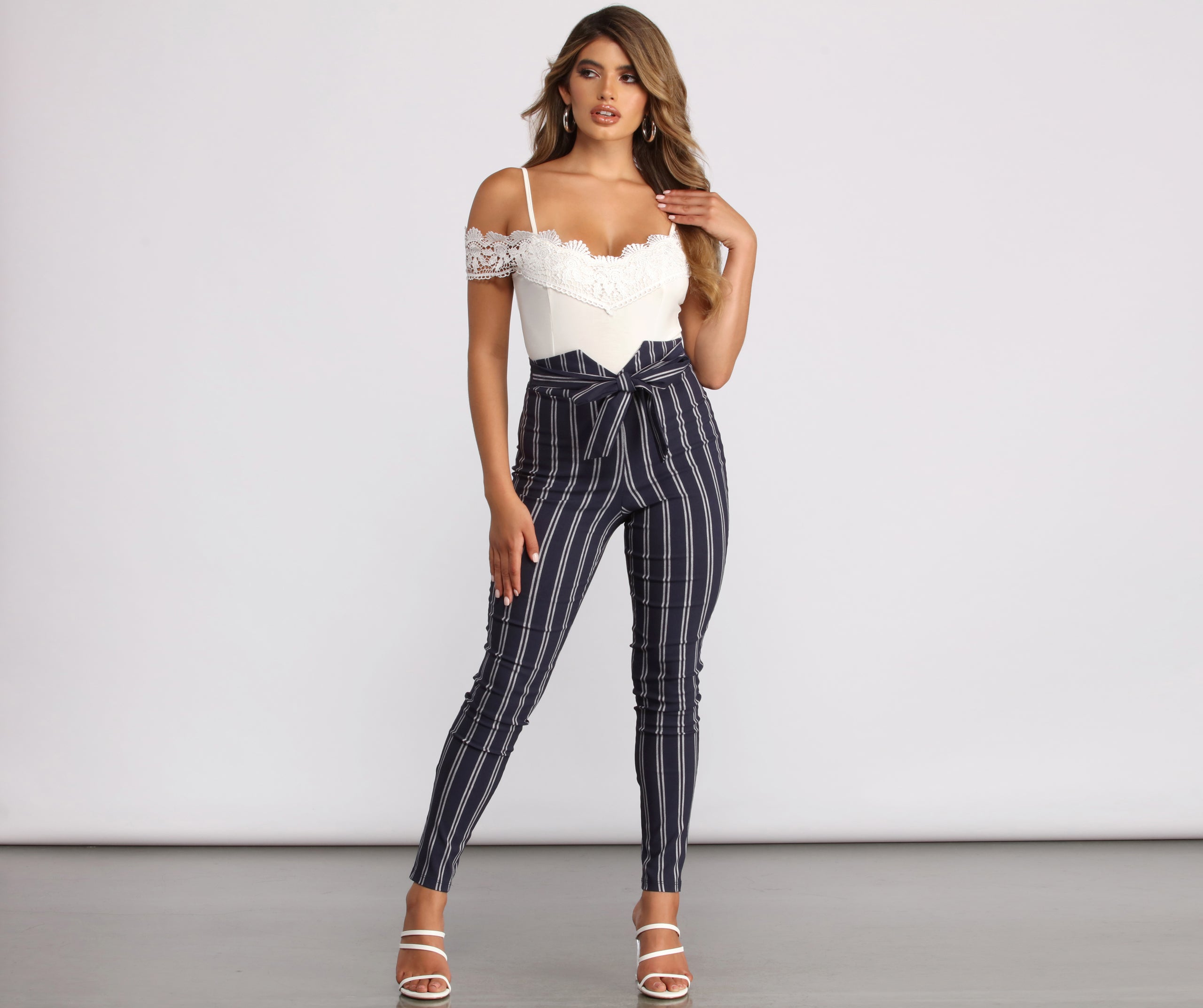 Crochet Details Bodysuit